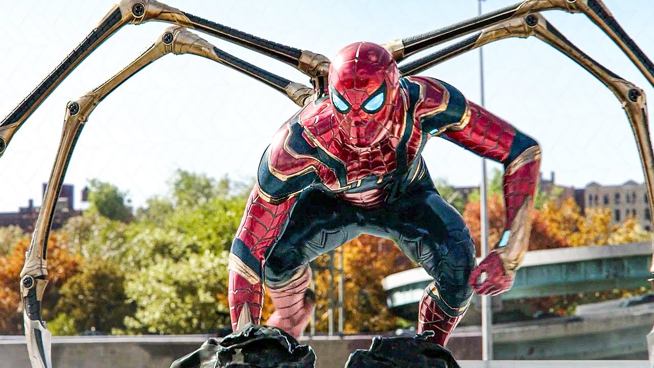 Spider-Man vs. Doctor Octopus Fight Scene | Spider-Man: No Way Home