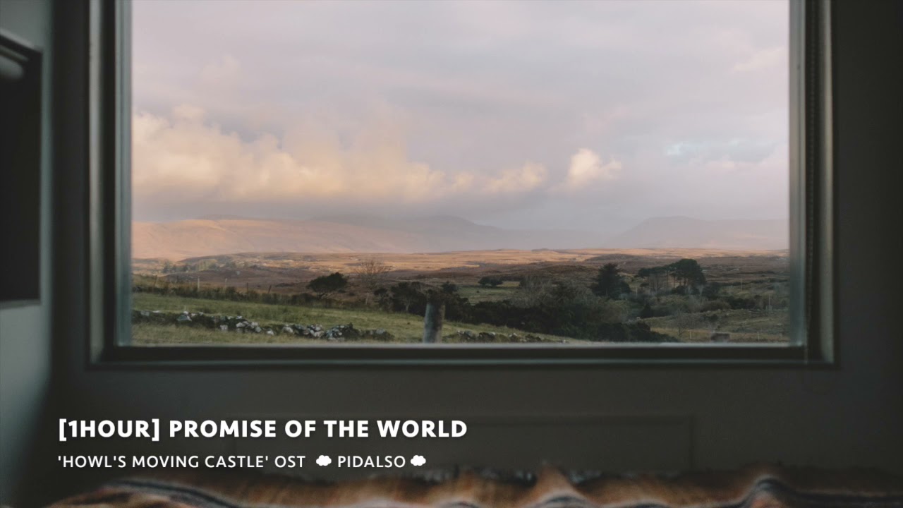 [1hour] 하울의 움직이는 성(Howl's Moving Castle) OST - 세계의 약속(The Promise of the World) Piano Cover