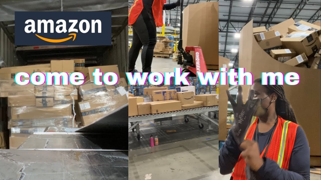 Come To Work With Me | working at Amazon Sortation Center