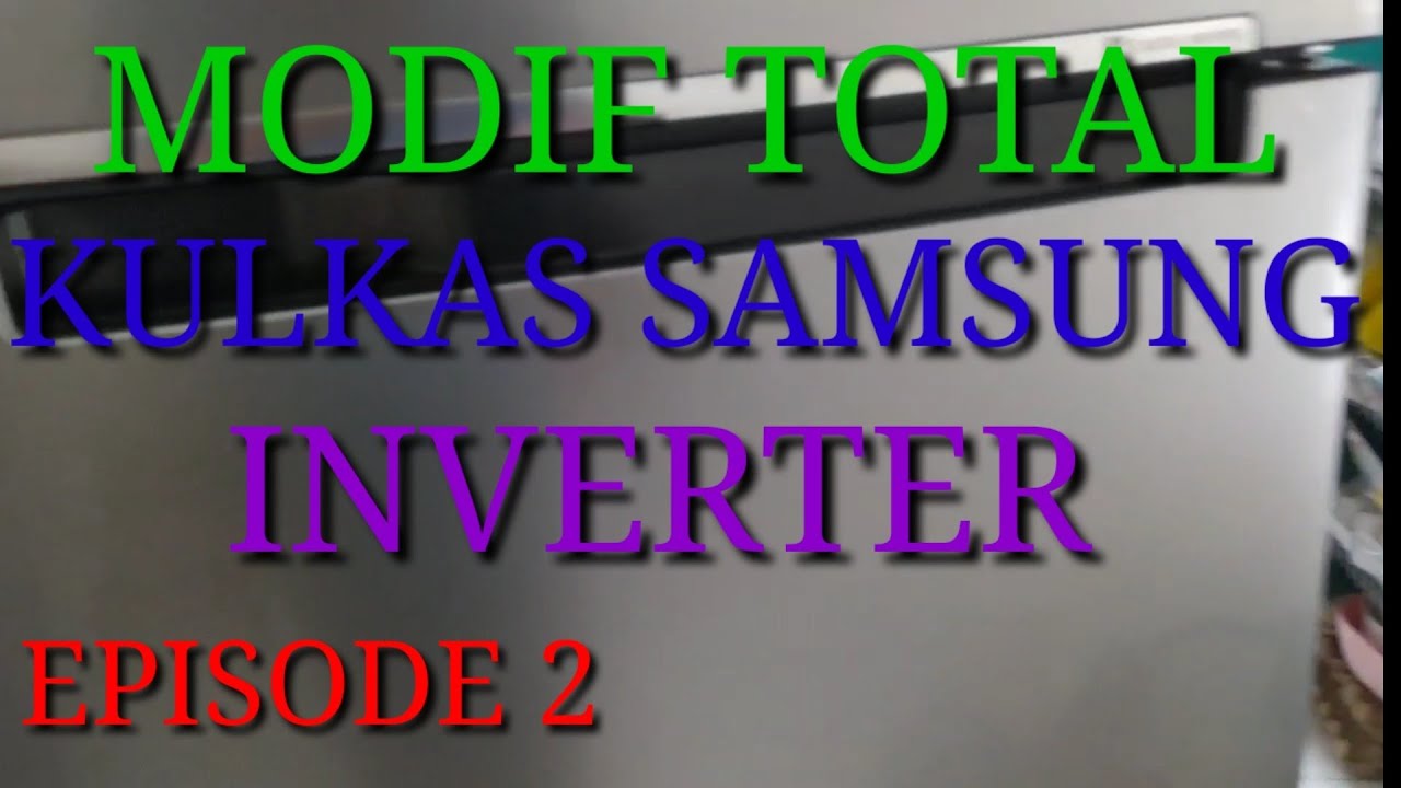 Modif kulkas inverter ke timer 1-3