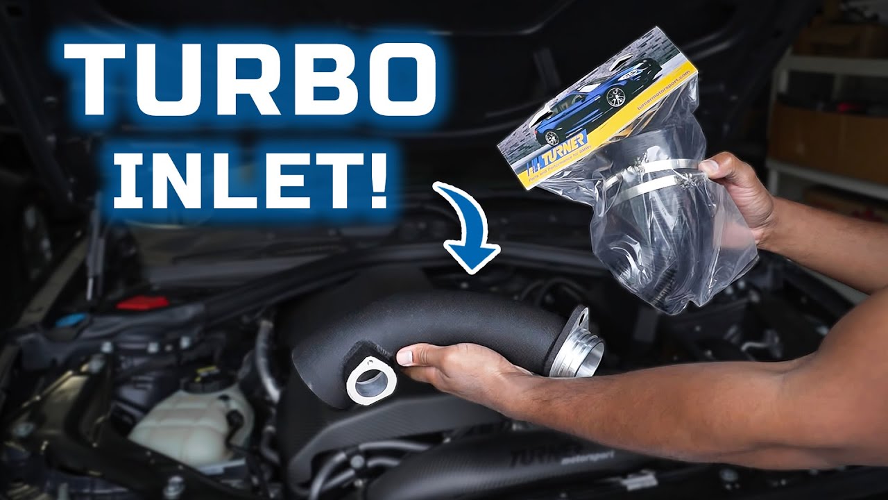 Installing a Turner Motorsport Turbo Inlet Pipe on my BMW M2!