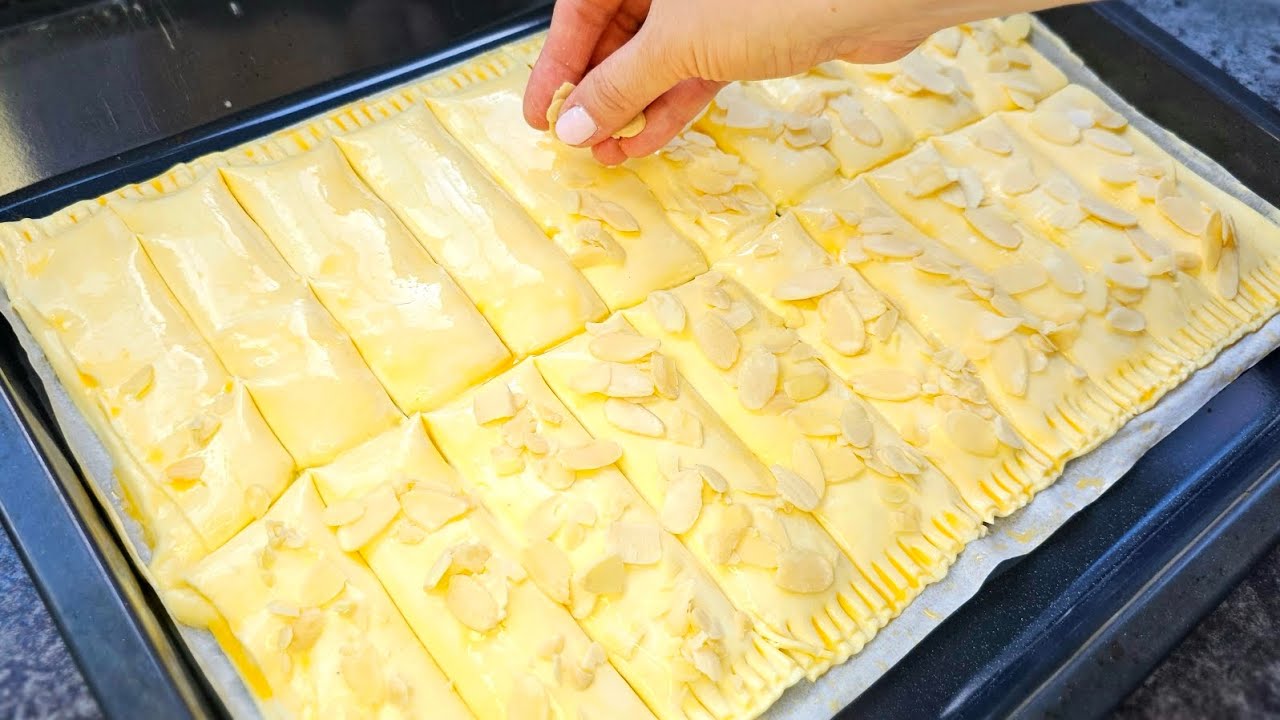 Geniales Rezept aus Bl&auml;tterteig. Einfacher als Sie sich vorstellen.