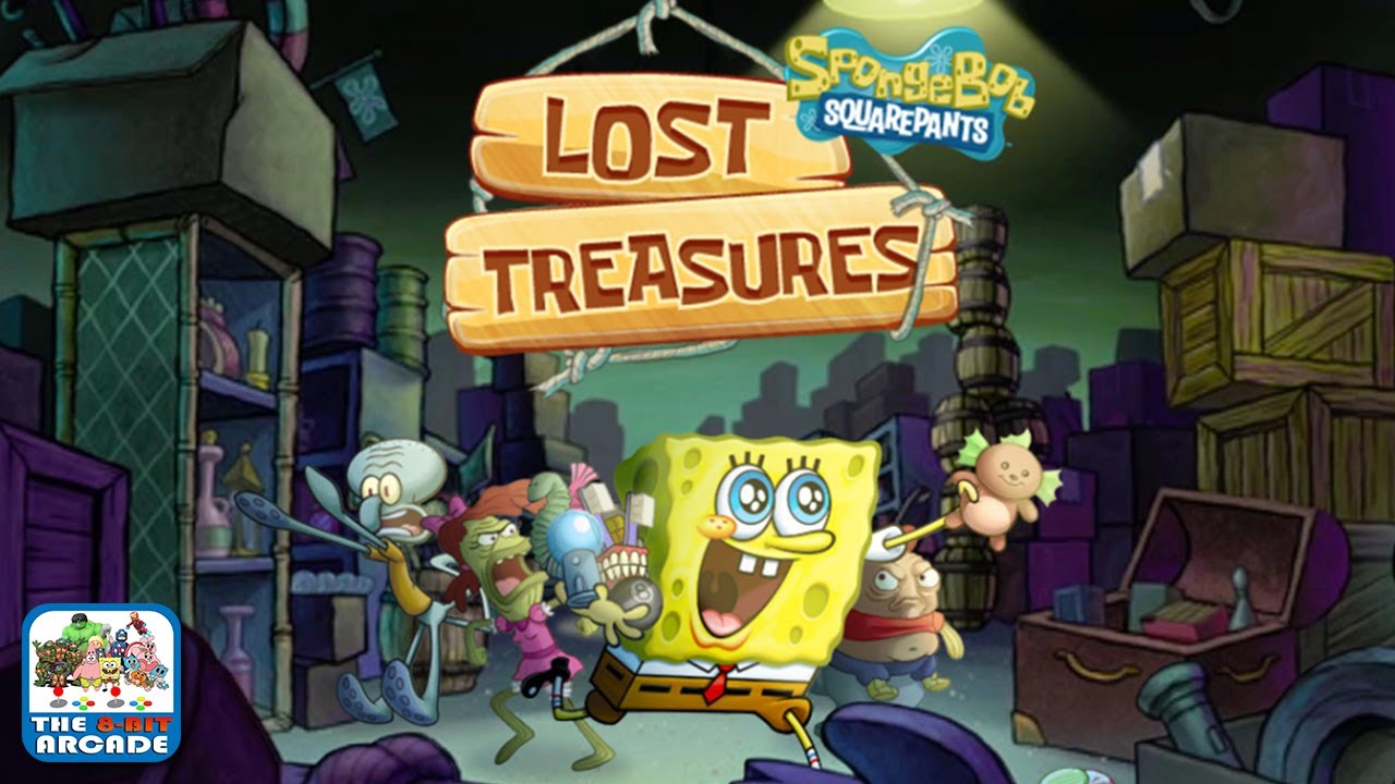 SpongeBob SquarePants: Lost Treasures - Find The Golden Keys & Your Valuables (Nickelodeon Games)