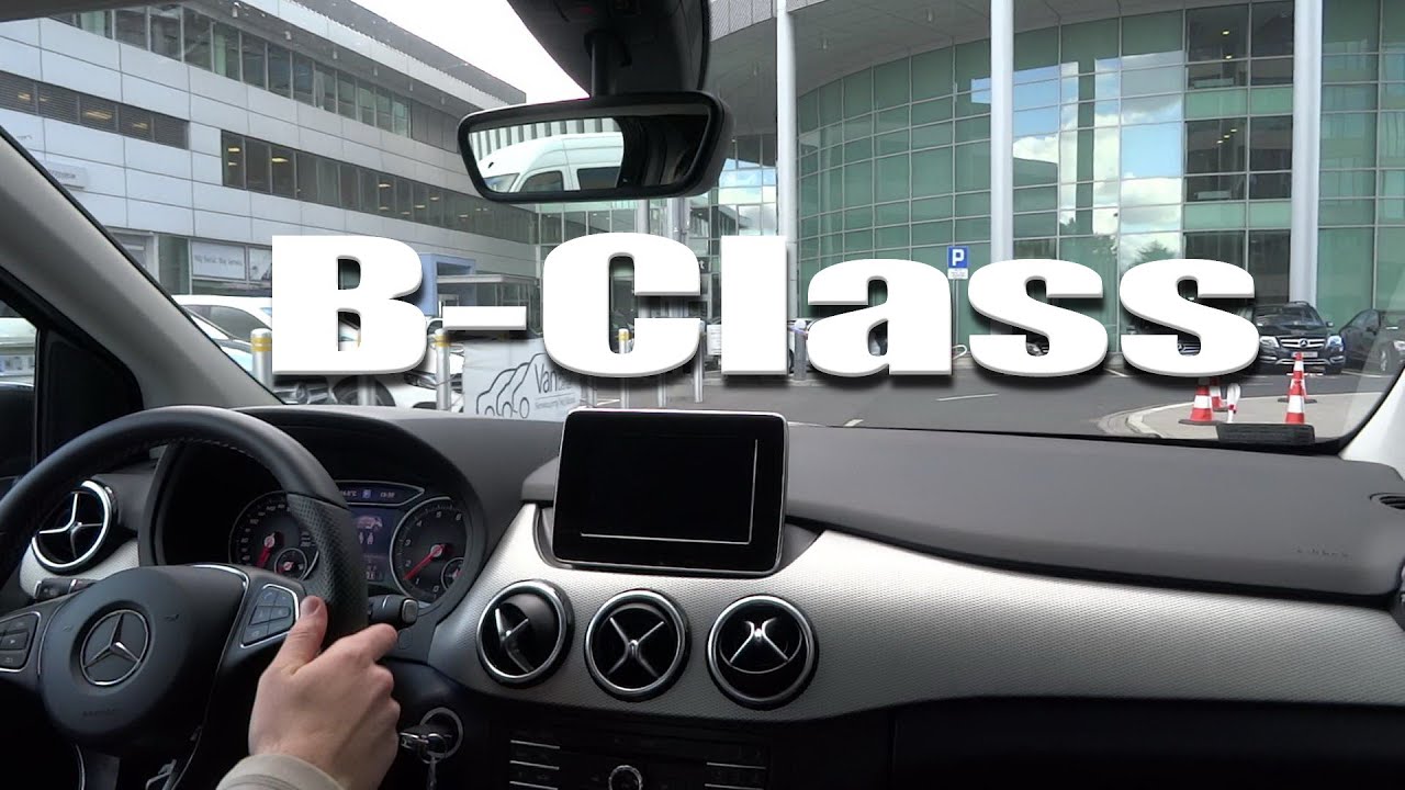 2016 Mercedes-Benz B-Class B200 Test Drive [ENG] [PL] First Impressions City Fuel Consumption Review