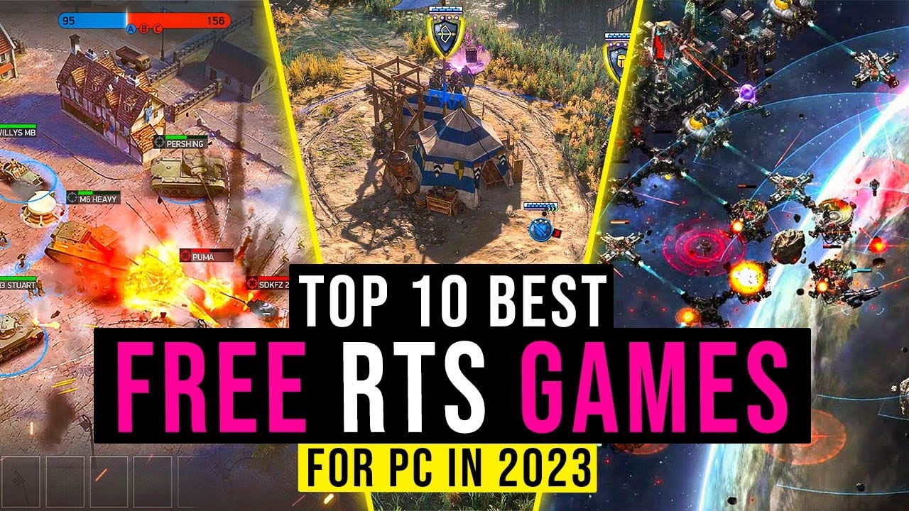 Top 10 Best Free RTS Games For PC To Play In 2023 / Real Time Strategy Games For PC