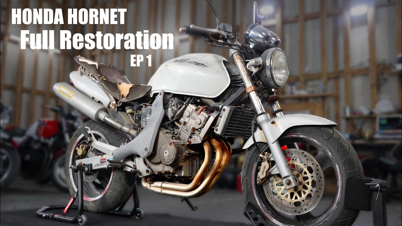 Мотоцикл HONDA Hornet Полная реставрация 1