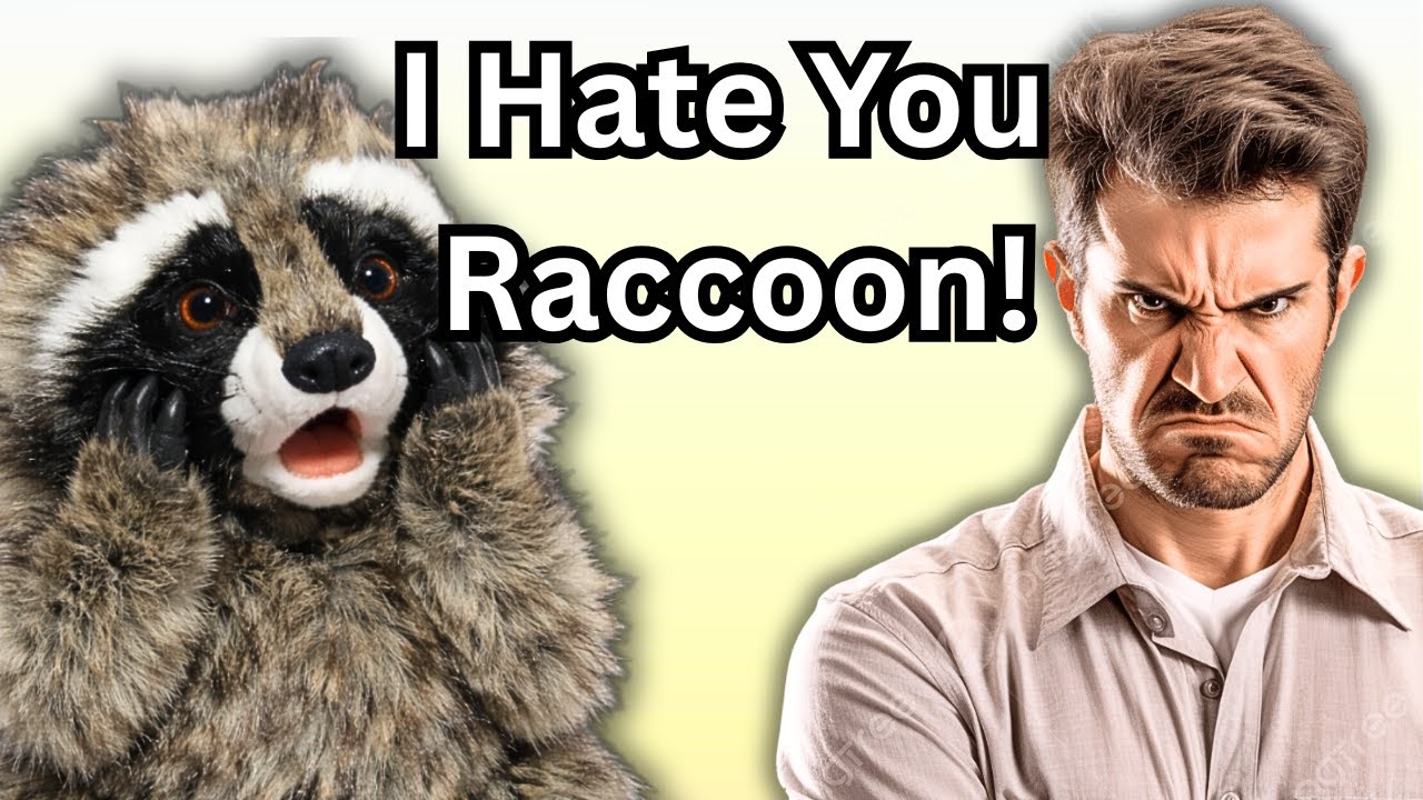 A Hater Is Mad At A Raccoon
