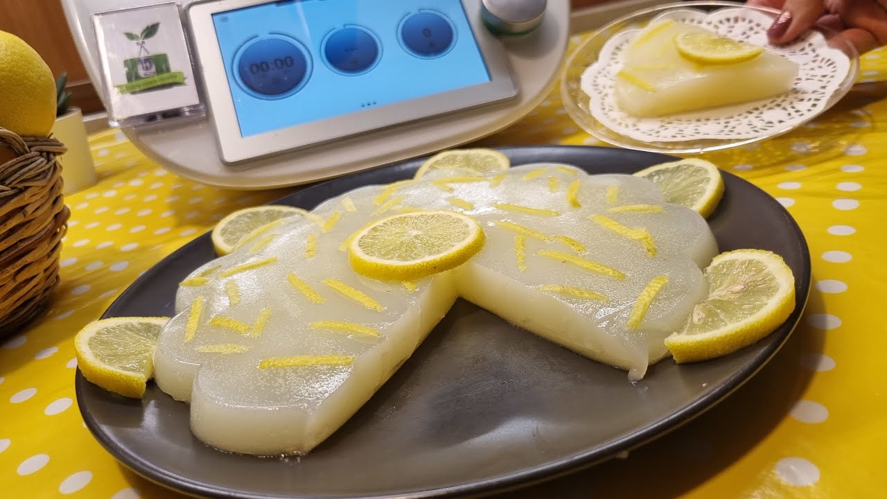 Gelo di limone per bimby TM7 TM6 TM5 TM31 TM21
