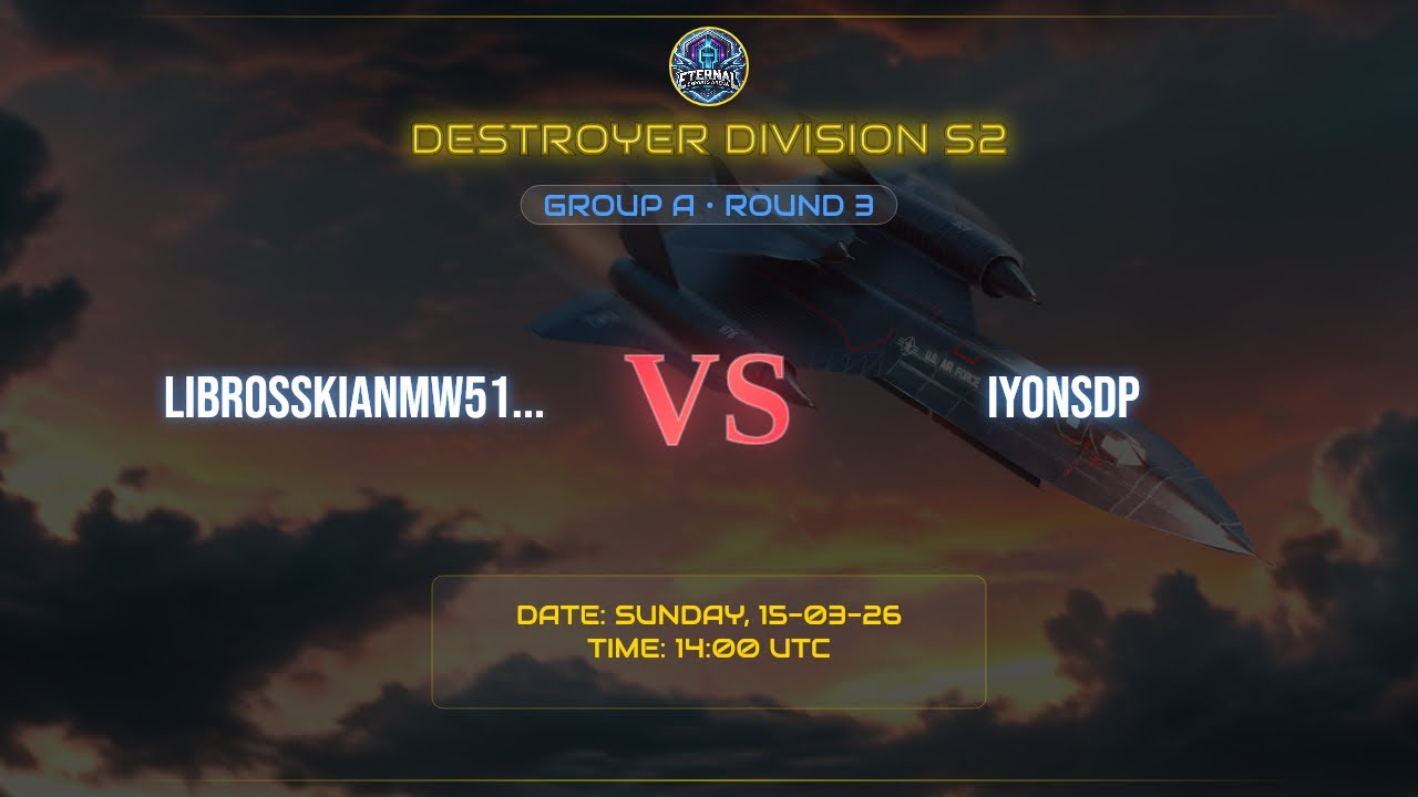 R3 | LIBROSSKIANMW510 VS IYONSDP – DDS2 Match 3/3 (EEA)