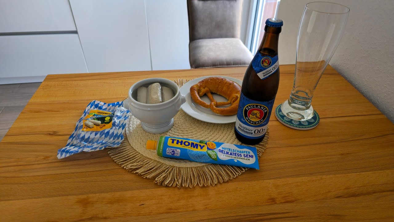 Veganes Weißwurstfrühstück 🌭🥨🍺