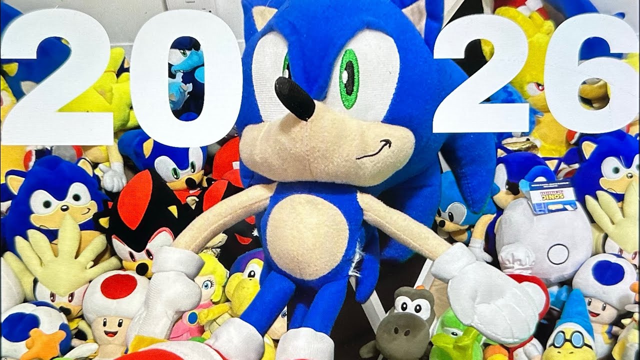 My Sonic And Mario Plush Collection 