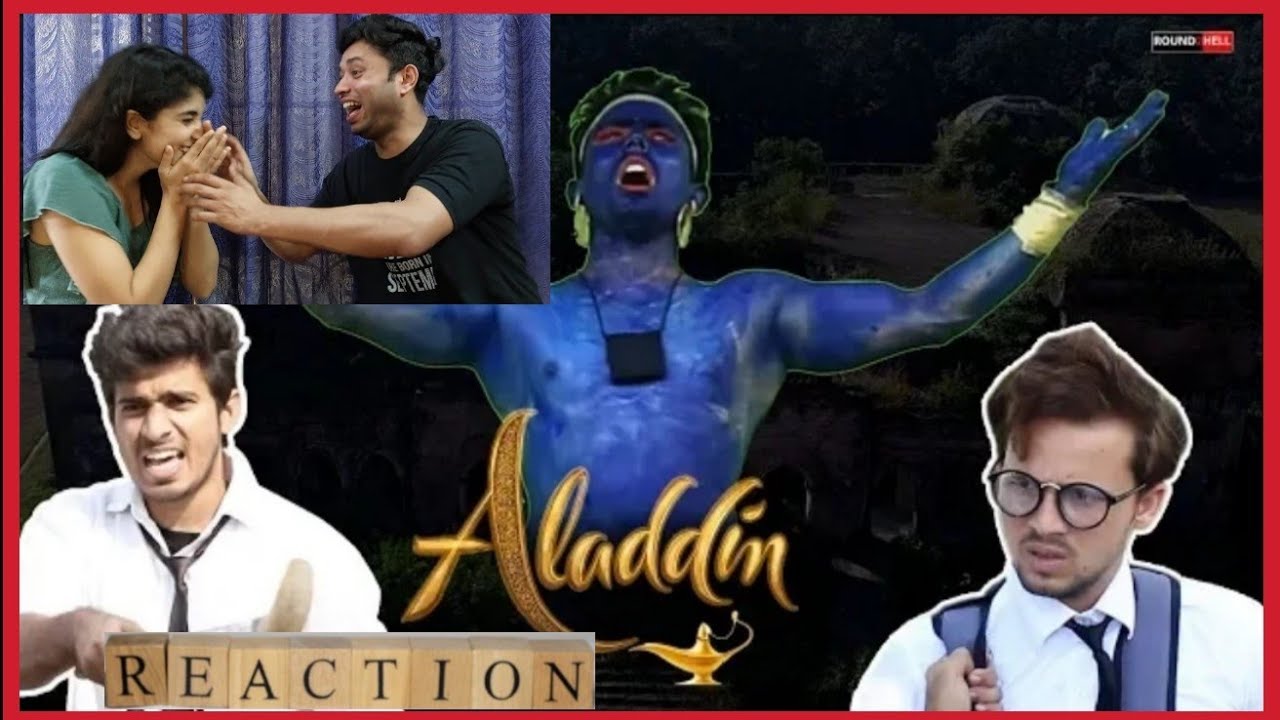 ALADDIN || Round2Hell || R2h || Couple Reaction