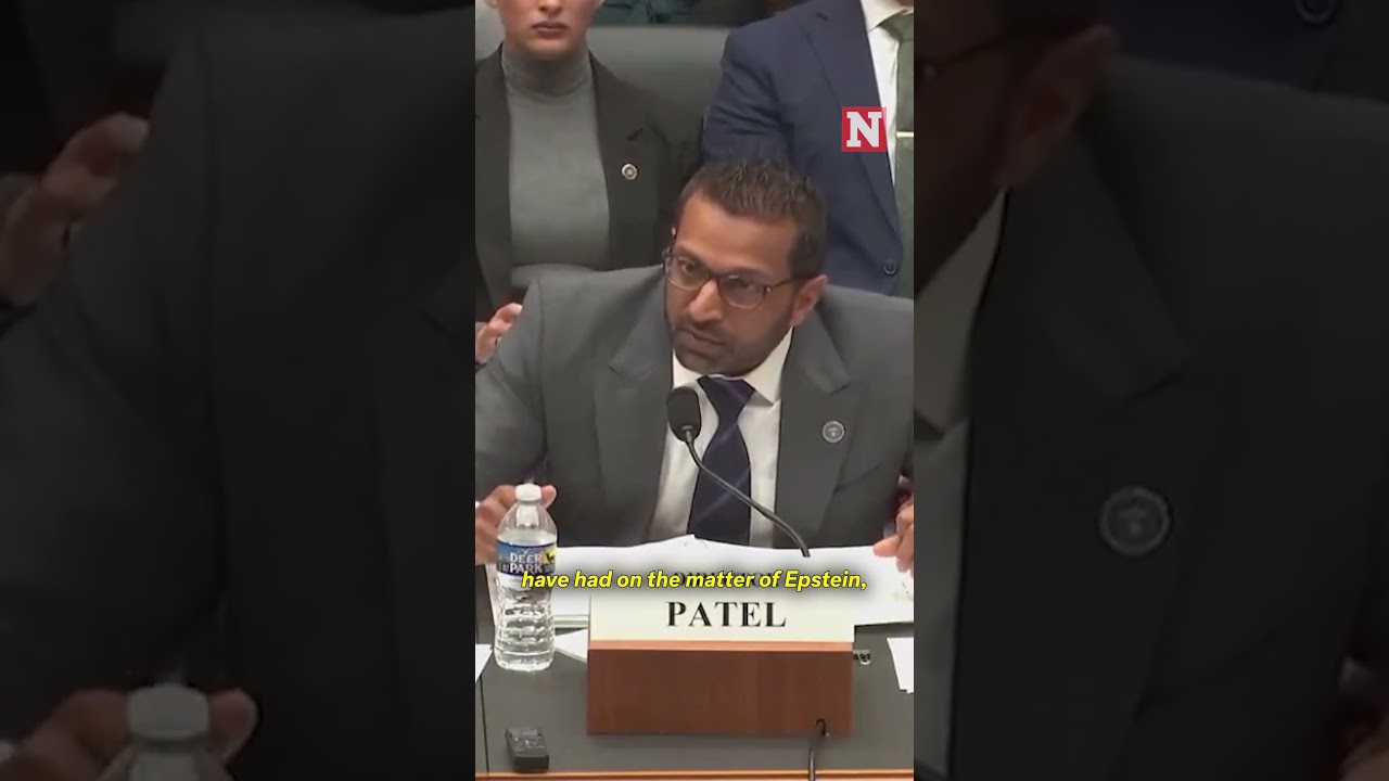 Patel And Swalwell Get in Heated Confrontation Over Epstein Files