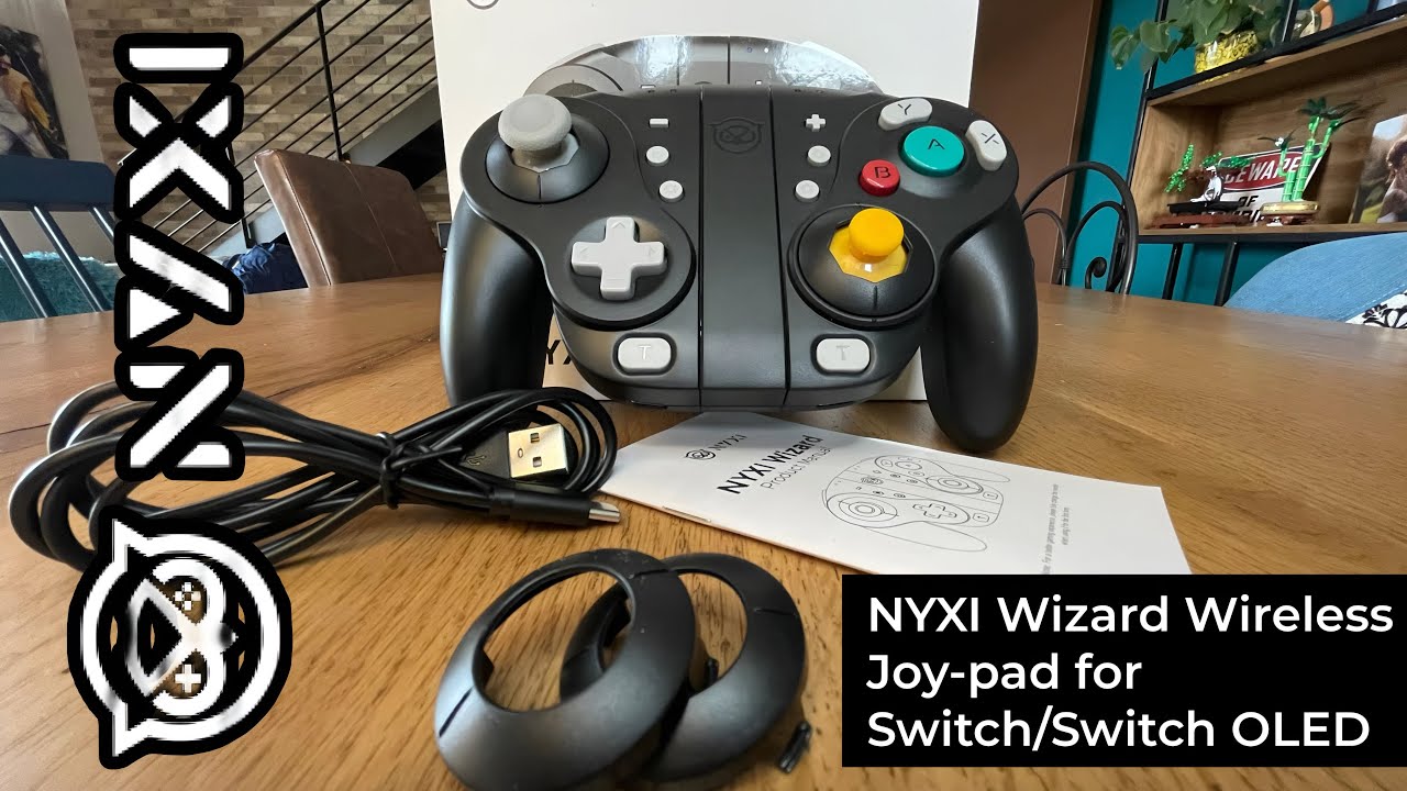 NYXI Wizard The Best Wireless Joy-pad for Switch /  Switch OLED