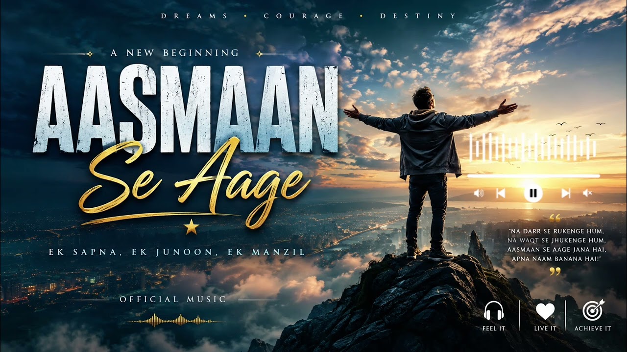 aasmaan se aage#lyrics song# music#Hollywhood song