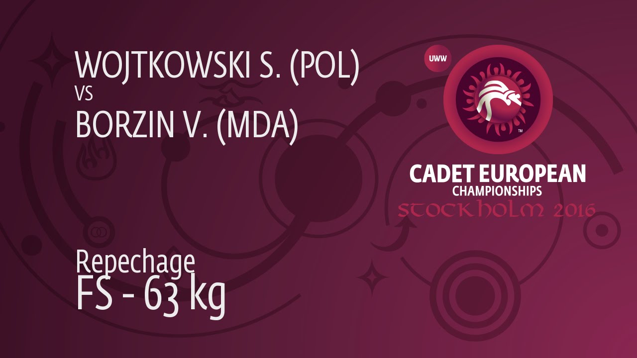 Repechage FS - 63 kg: V. BORZIN (MDA) df. S. WOJTKOWSKI (POL), 10-4
