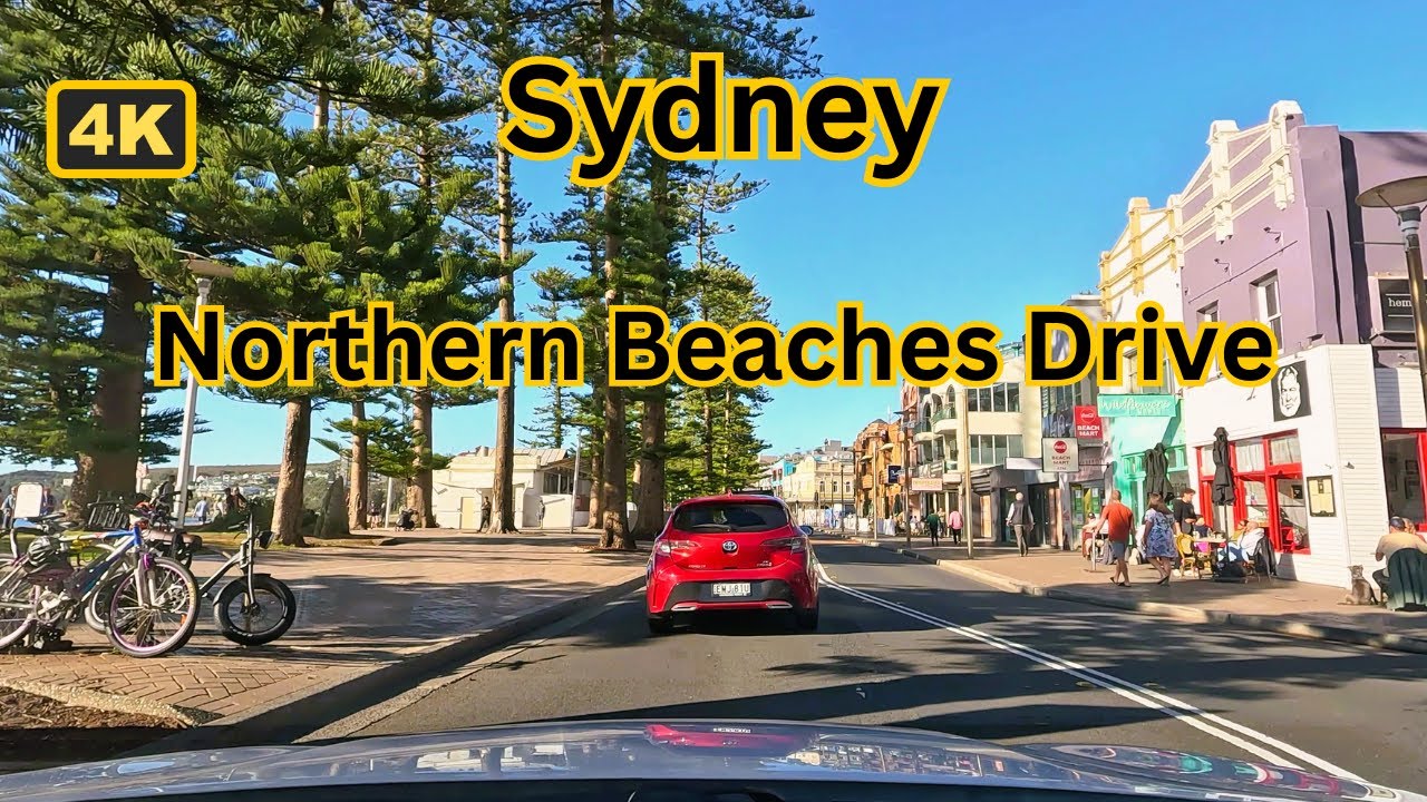Mona Vale to Manly via Pittwater Rd 4k Drive || Sydney, Australia