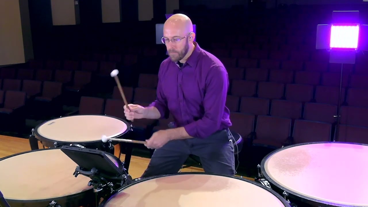 TMEA 2024-25 timpani etude, 