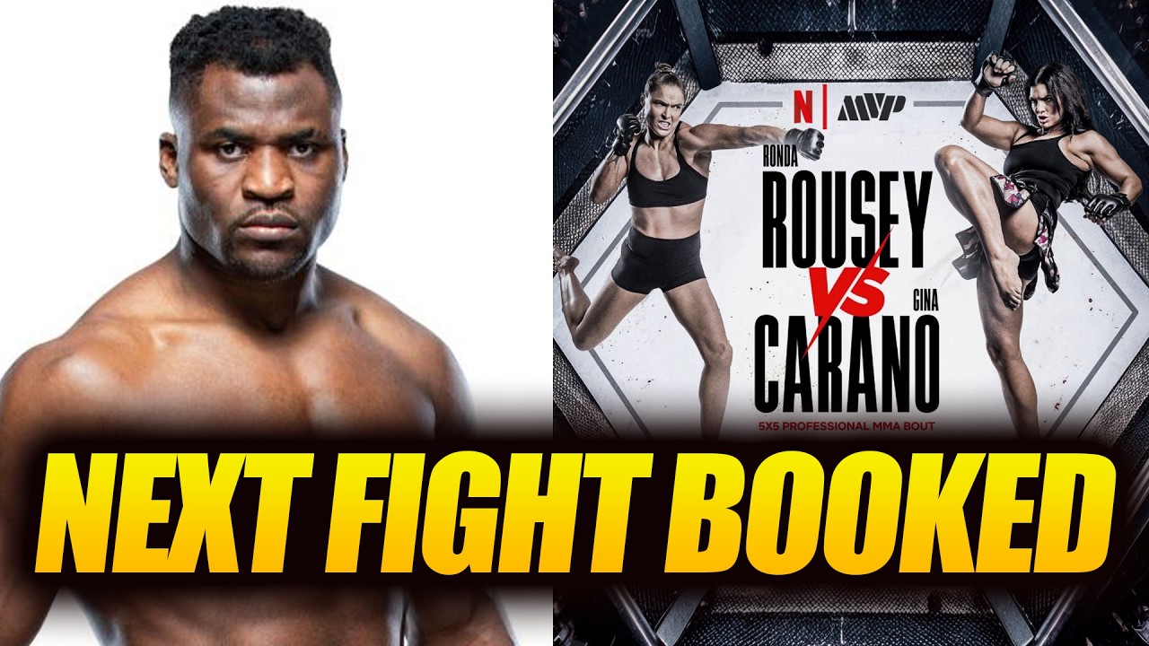 🚨BREAKING🚨Francis Ngannou fighting on Rousey vs. Carano MVP card