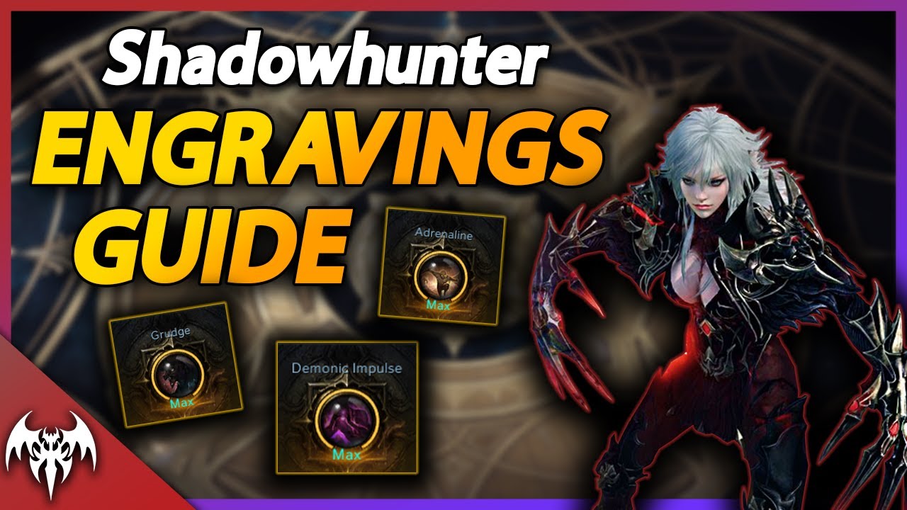 Lost Ark Shadowhunter *ENGRAVINGS GUIDE* for Demonic Impulse - Which engravings should you go?