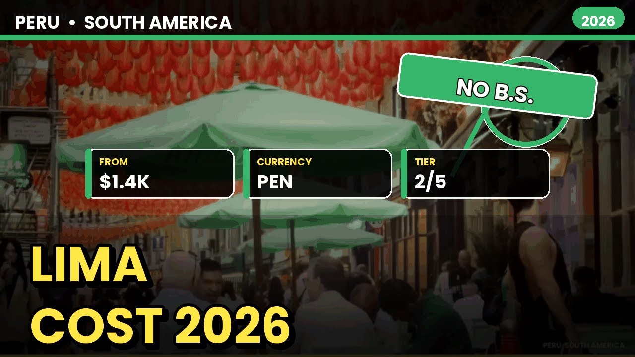 Cost of Living in Lima 2026: Real Numbers, No Fluff