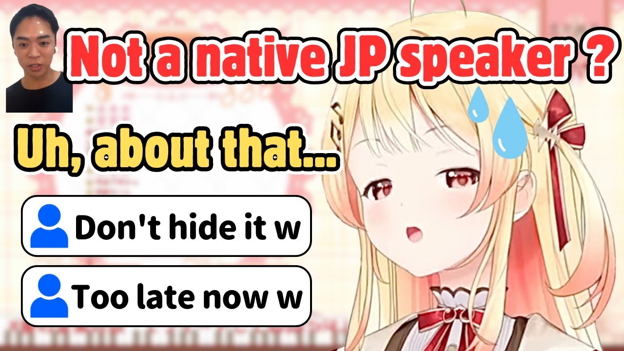 Kanade Hesitates When Asked About Her First Language by a Vocal Coach[Hololive/EngSub/JpSub]