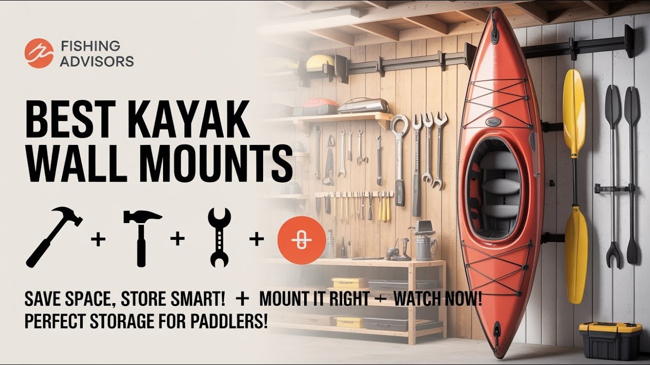 ✅Top 5: Best Kayak Wall Mounts for Small Spaces | Best Buyer’s Guide 2025