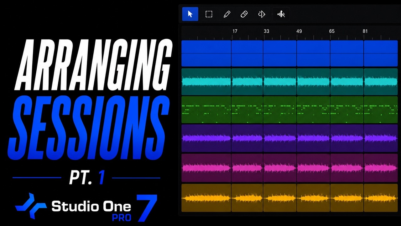 How to Arrange & Sync Vocals from Other DAWs for Mixing in Studio One