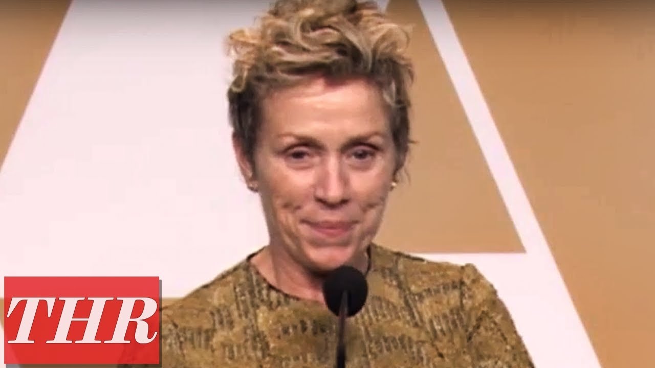 Frances McDormand on Winning Best Actress | Oscars 2018