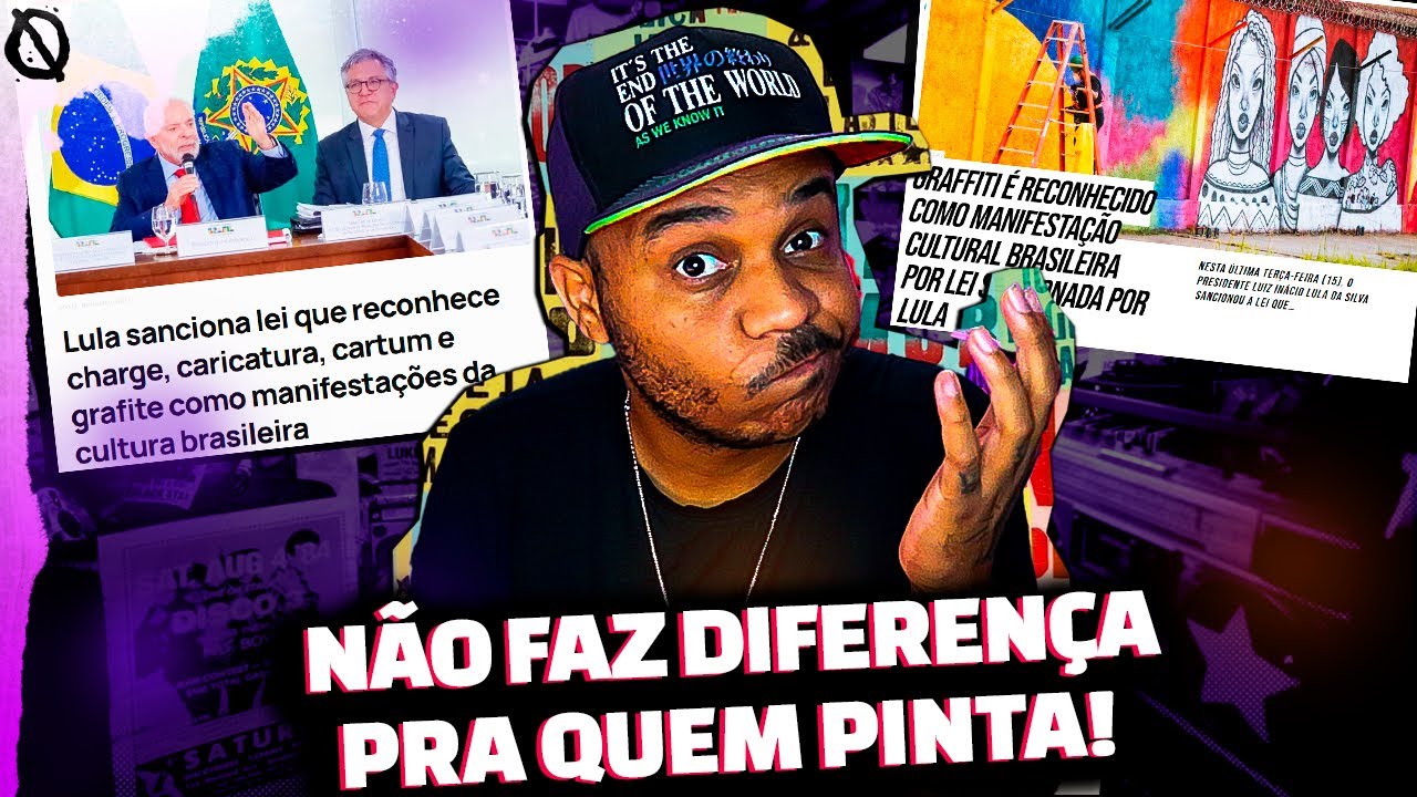 O GRAFFITI SER RECONHECIDO como MANIFESTA&Ccedil;&Atilde;O CULTURAL IMPORTA?