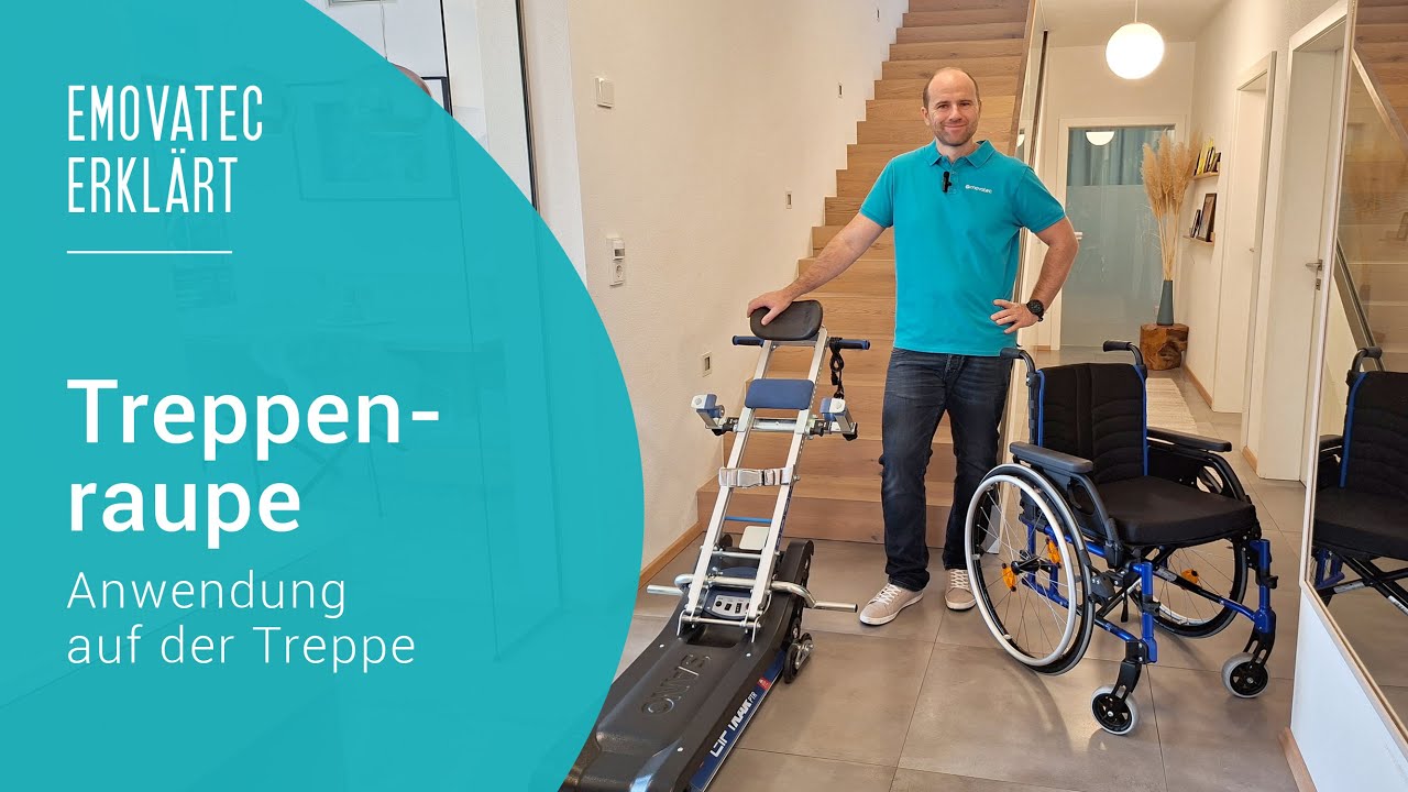 emovatec erklärt – Treppenraupe | Anwendung