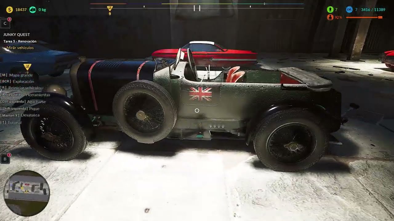 ¿Lo restauramos… o se armó SOLO? 🤯😂 | Junkyard Simulator