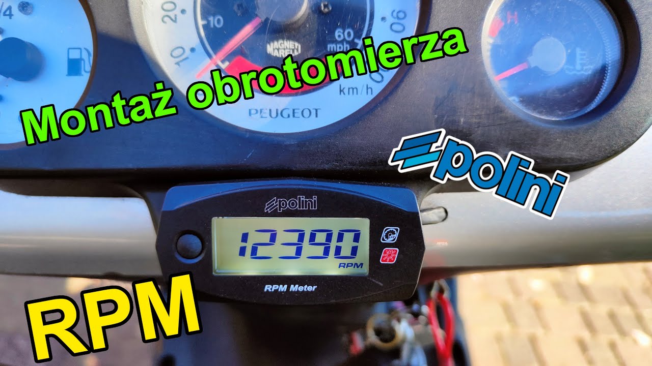 Jak podłączyć obrotomierz w skuterze
