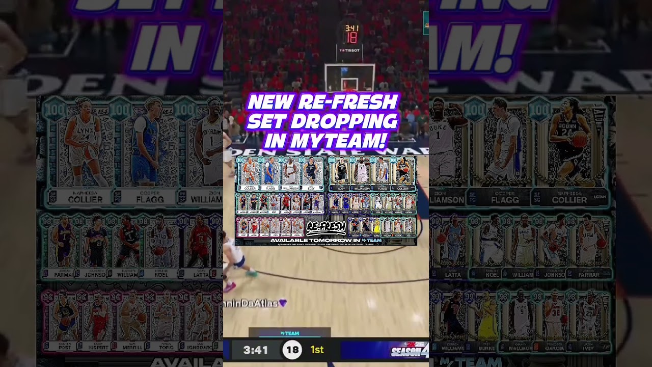 В режиме MyTeam появятся новые обновленные карточки! #2k26 #nba2k26 #2kcommunity #2kcontent #myte...