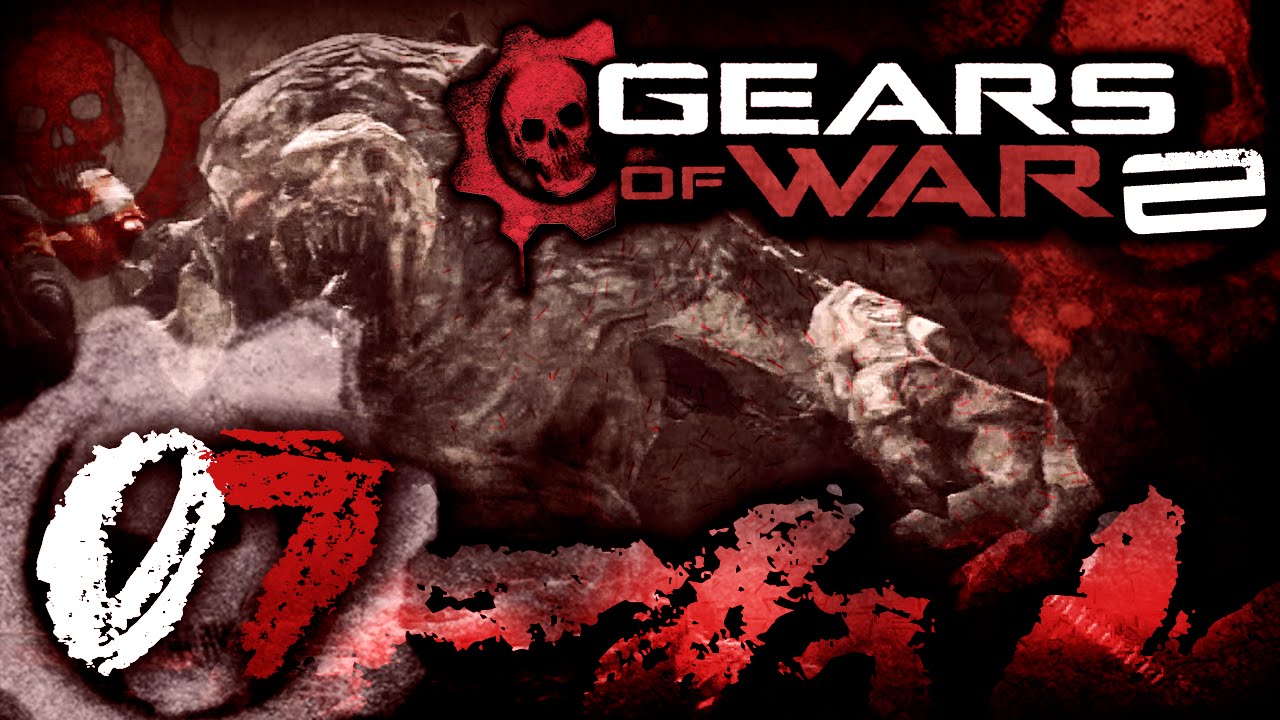 Gears of War 2 Co-op Let's Play w/ TheKingNappy & Twit! - Ep 7 