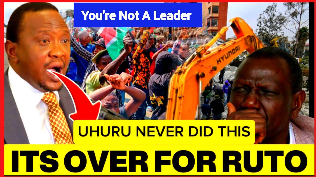 UHURU KENYATTA NEVER DID THIS TO KENYANS!!ITS OVER FOR RUTO AS THE PRESIDENT!!