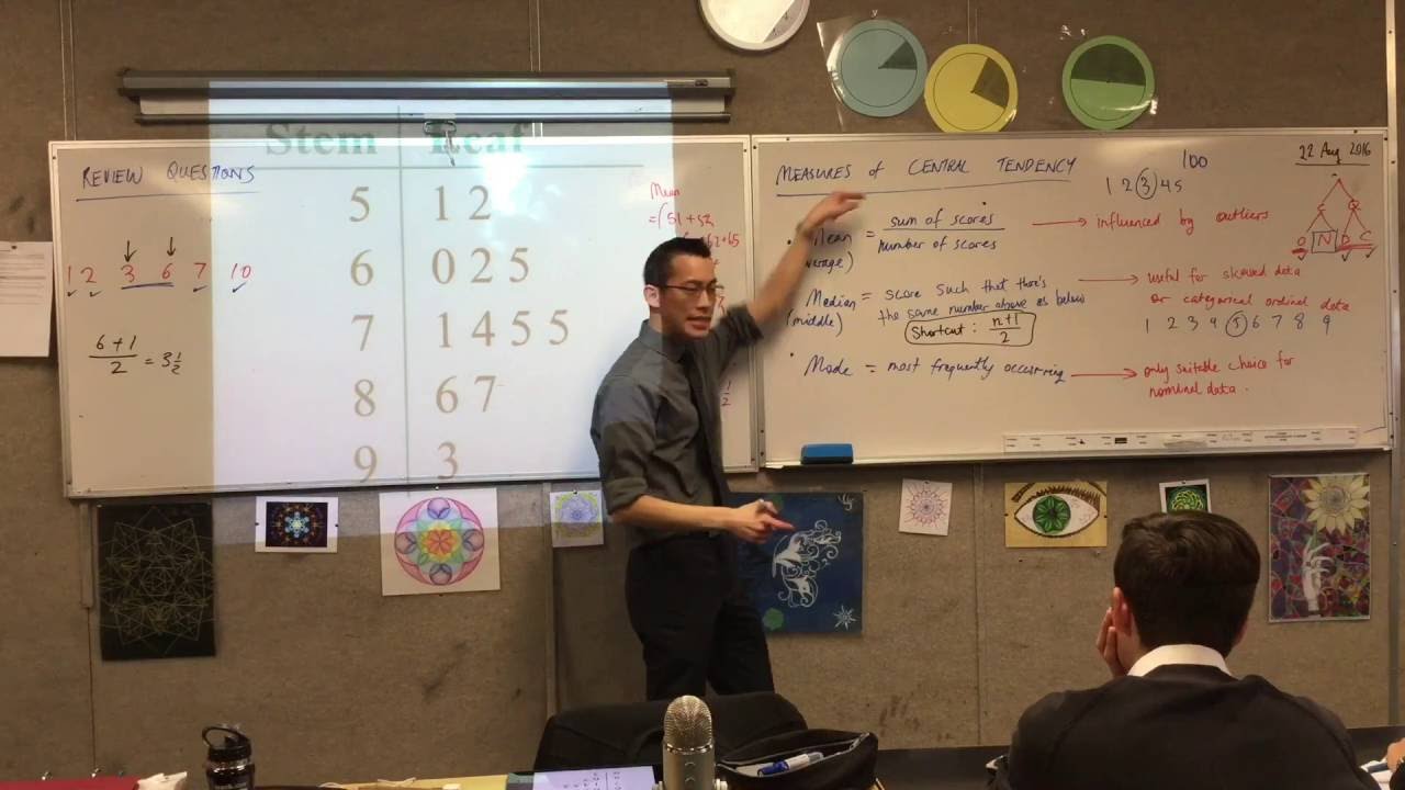 Measures of Central Tendency (2 of 2: Calculating from data)