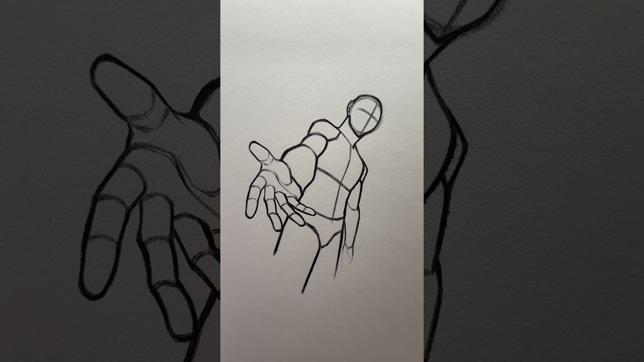 How to Draw Isagi Reaching His Hand Out Pose ⭐️Tutorial⭐️ 