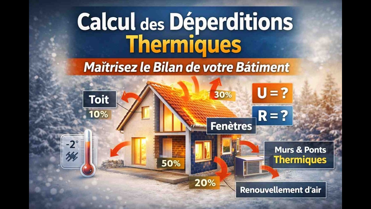 Calcul des Déperditions Thermiques