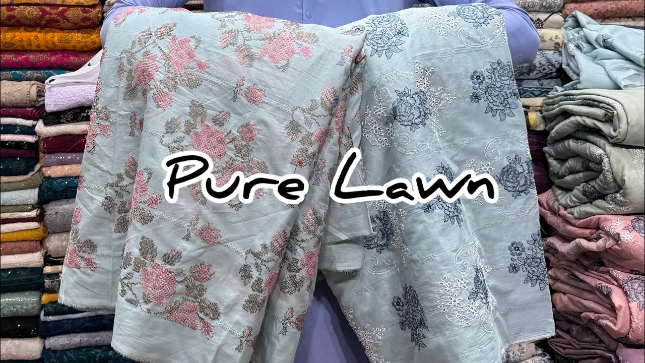 Pure Lawn Embroidered / Kayseria Embroidered White Duppate New Arrivals Eid Collection 