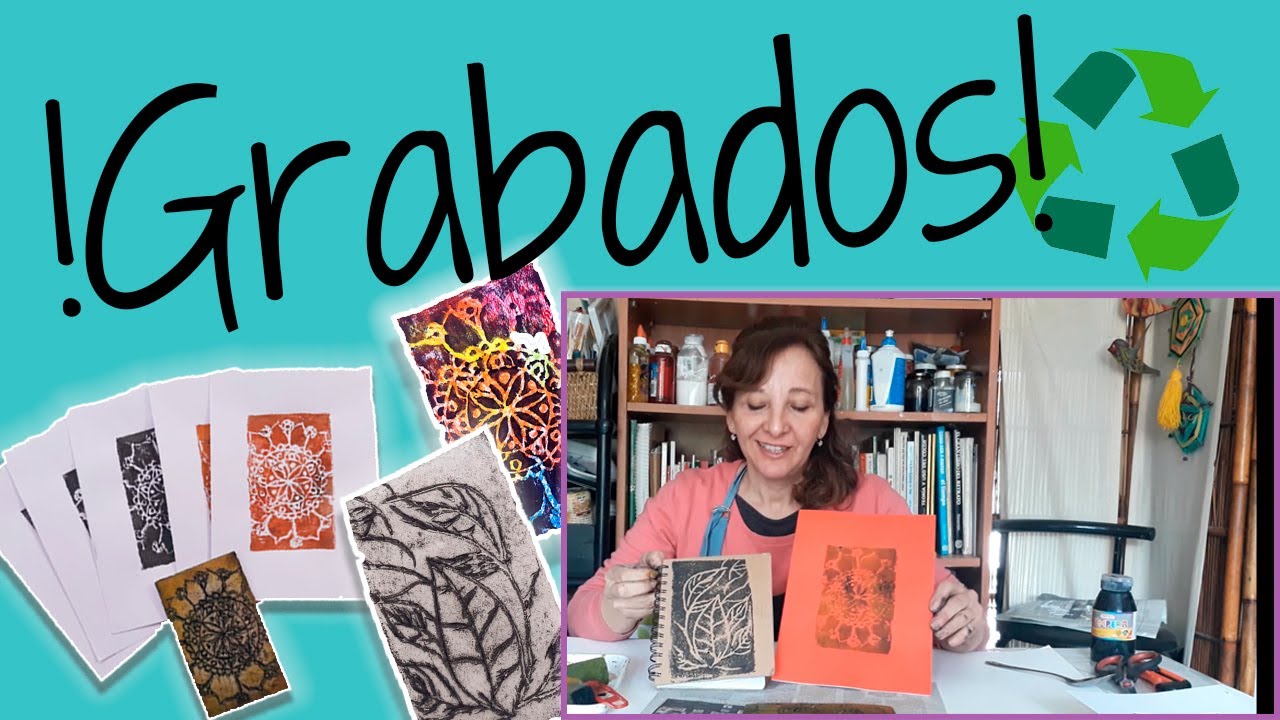 Como hacer Grabados en Casa✏ | FÁCIL | El Taller de Arte