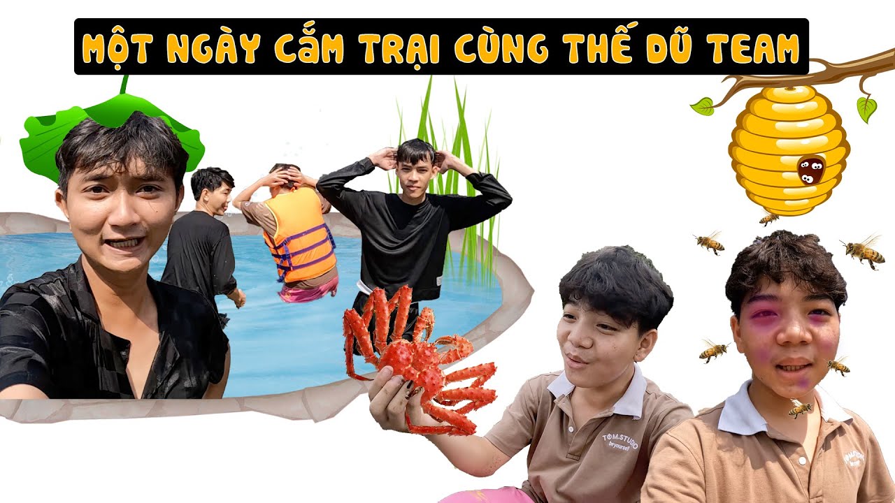 Thử Thách Một Ngày Sinh Tồn Cấm Trại Trên Bãi Đất Hoang