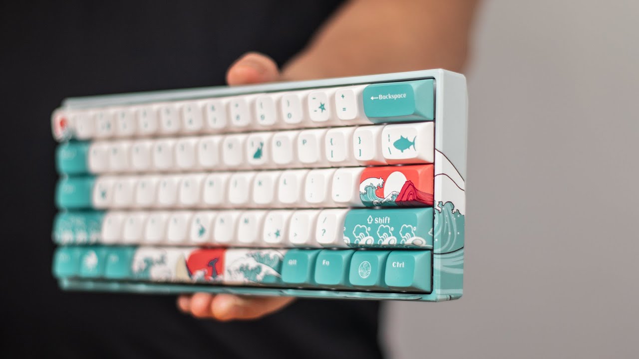 XVX MK61 Wireless Mechanical Keyboard Unboxing and test