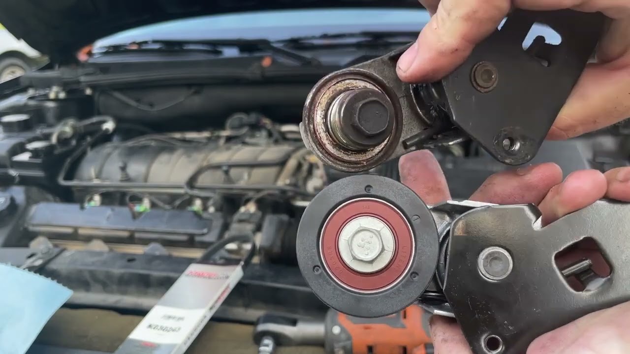 2007 Cadillac DTS Water Pump Tensioner and Belt