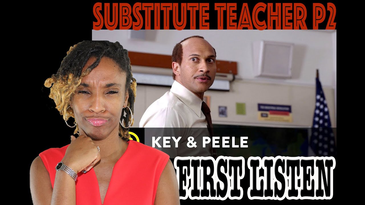 FIRST TIME HEARING Substitute Teacher Pt. 2 - Key & Peele | REACTION (InAVeeCoop Reacts)