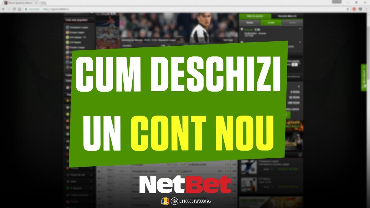 Cum să deschizi un cont NetBet