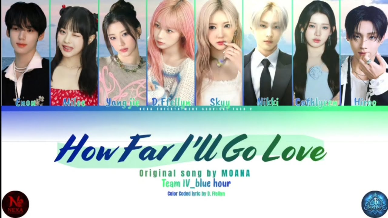 「  TASK 3  」BlueBour &mdash; Team 4 || How Far I'll Go love - Moana