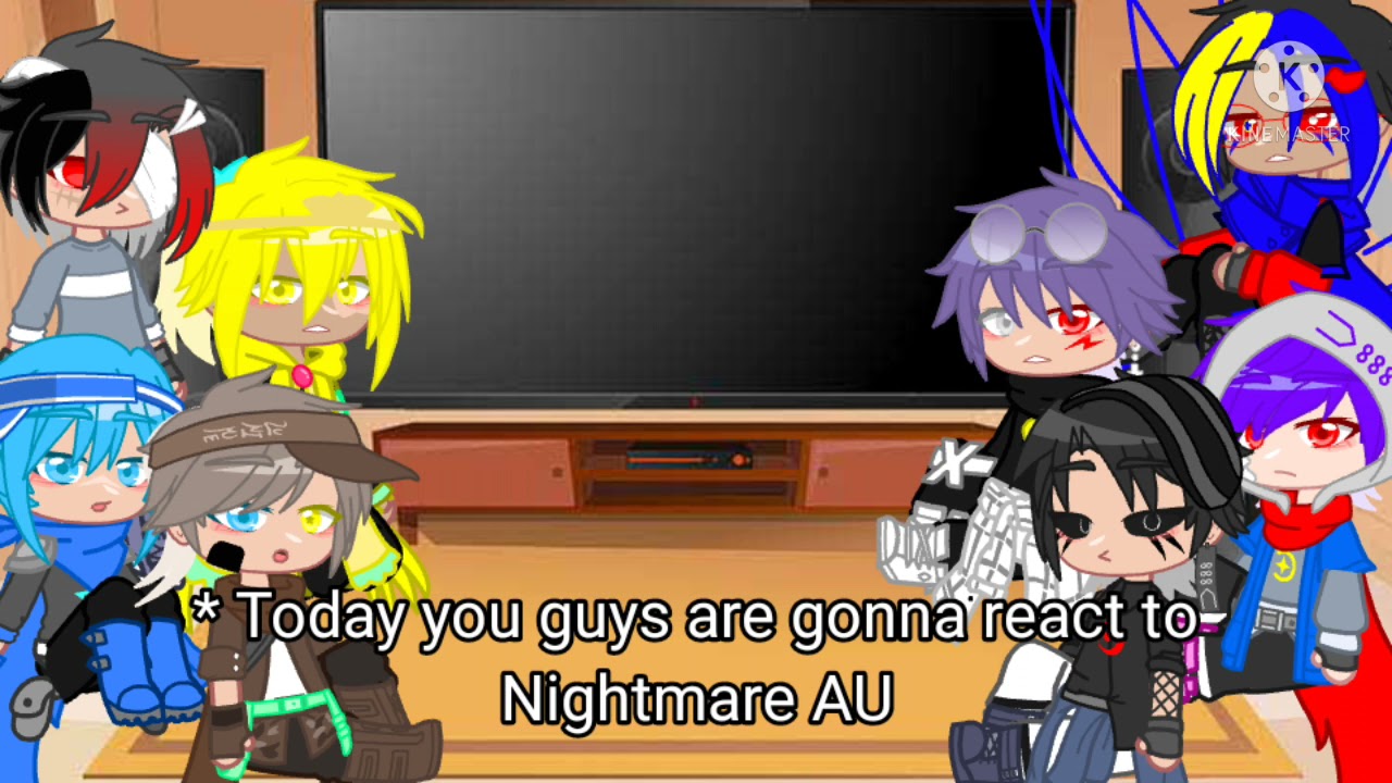 Sans AU react to Nightmare AU [] Undertale AU [] Sans AU [] ship? []  ¡My AU!