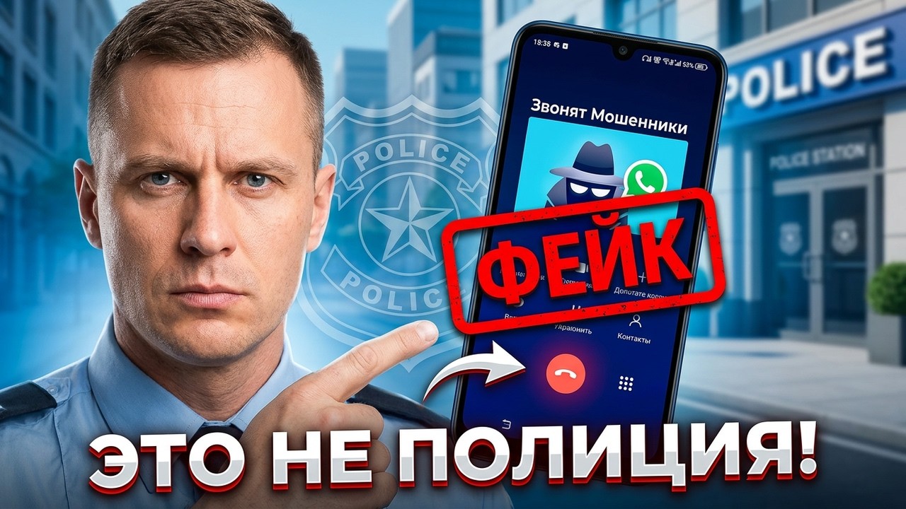 МОШЕННИКИ ЗВОНЯТ: Звонок  из полиции? Как себя вести?