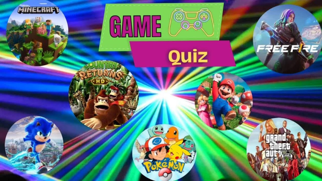 QUIZ DE JOGOS DE VIDEO GAME.